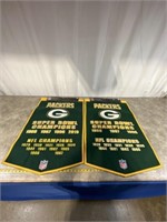 NFL Dynasty Collection Green Bay Packers felt