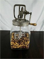 Vintage Jar Hand Crank Mixer