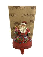 Jim Shore Santa Christmas stocking hanger
