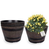 Indoor And Outdoor Plant  Pots Set - 4 Pk, 12 Inch