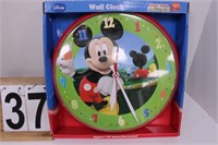 Mickey Mouse Wall Clock (New)