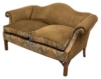 CHIPPENDALE STYLE TWO-SEAT SOFA