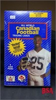 1991. All world Canadian football trading cards