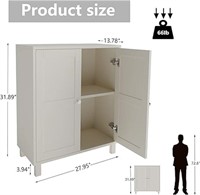 Fia Koa Modern Floor Storage Cabinet