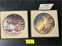 Terry Redlin Christmas Circle Ornaments - The Hadl