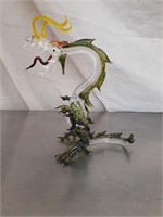 Spun glass dragon