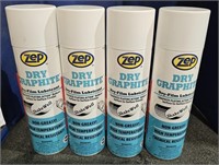 2 Lots of 2 ea - Zep Dry Graphite  Dry Film