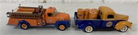 Spec Cast and 1st Gear Gulf model trucks