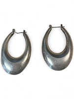 Sterling Silver Earrings 8g 925