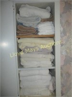 Contents of Linen Cabinet - Towels - Some NEW