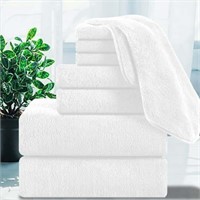 8 Piece Towel Set  Jessy Home 8Pc Ultra Soft Cozy