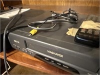 DVD Player, VHS Rewinder, VHS, DVD's & CD's