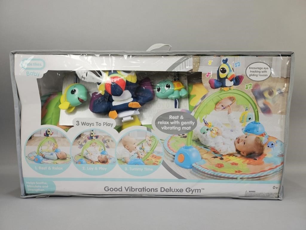 New Little Tikes Baby Good Vibrations Deluxe Gym