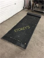 3' x 25' Black Rubber Back Mat