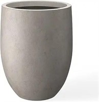 Weathered Concrete Tall Planter