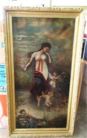 Antique Mid-Summer Nights Dream Painting