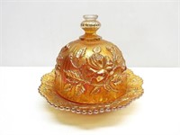 Imperial Glass Covered Butter Dish 6.5"T
