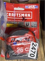 CRAFTSMAN TAPE MEASURE RETAIL $30