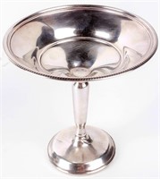 Vintage Weighted Sterling Silver Compote Mint Dish