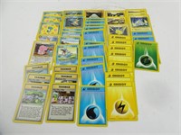 Lot of 47 Pokemon Neo Genesis Cards - Pikachu