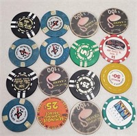 17 Florida Casino & Advertising Chips