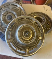 Vintage Chevy Hubcaps