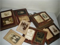 Antique Photo Albums w/ Tin Type photos