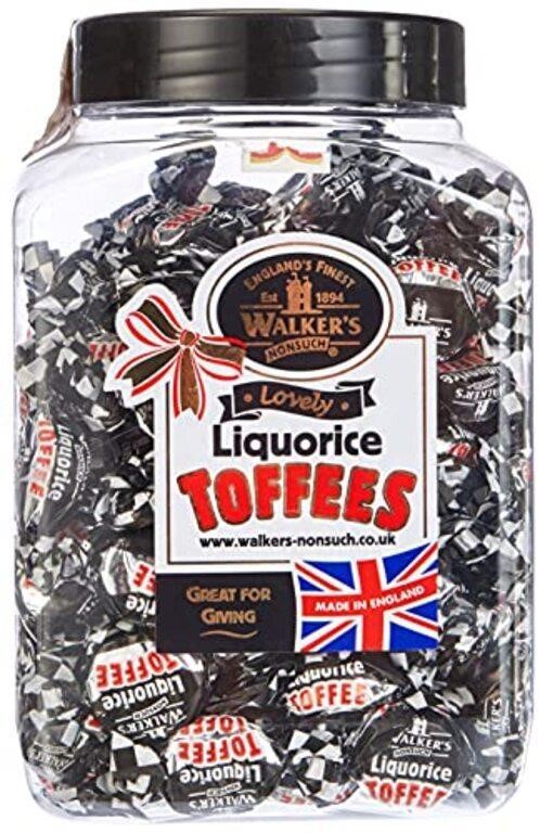 2023 marchWalkers Liquorice Toffee 1.25kg Jar