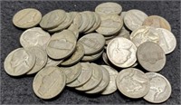 (40) Silver War Nickels