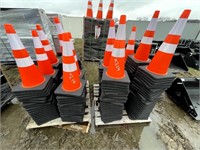 Unused 2023 Qty of 250 Safety Highway Cones