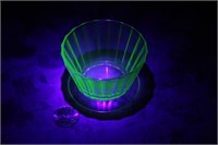 Uranium Glass Bowl