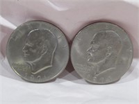 Eisenhower Dollars 1971 & 1974