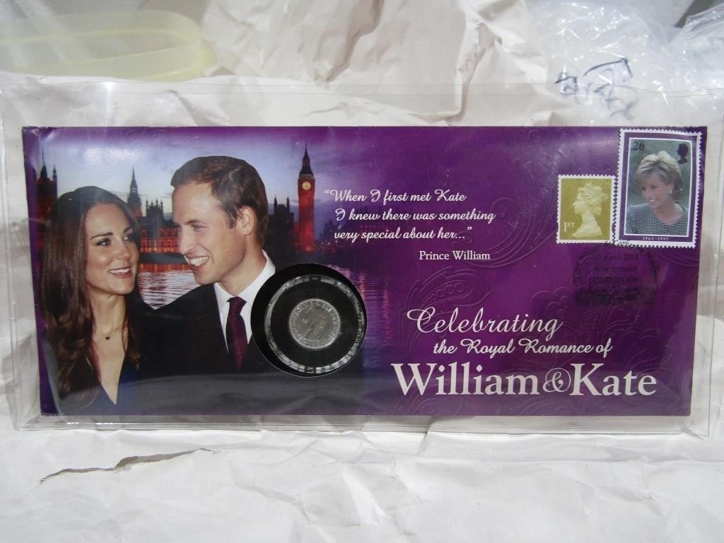 Royal Medallion William & Kate
