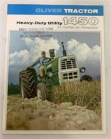 Oliver 1450 Heavy-Duty Utility Tractor Brochure