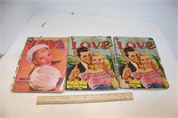 All Story Love Magazines  3      1946