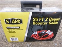 25' Booster Cable w/ HD Clamps