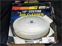 10" custom air  cleaner