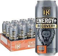 New IRON KINGDOM Energy + Recovery Drinks- 12pk