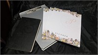 Metal clip board note pads and sketch pad
