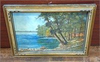 W. T. Wood Trail Lake Rosseau Muskoka Artwork.