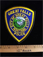 GREAT FALLS MONTANA POLICE PATCH NEW