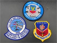 68th refueling wings, SAC bomb nav, Boeing patches