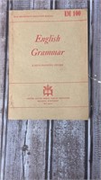 WWII US Armed Forces English Grammar Book