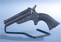 Sharps Model 3c pepperbox pistol, .32 Rimfire.