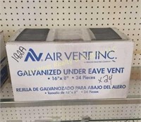Galvanized Intake Vents (#192a)