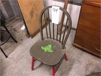 Chair with Xmas Design