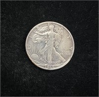 1945 S Walking Liberty Half Dollar
