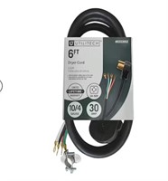 Utilitech Dryer Power Cord 6-ft