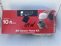 New RV sewer hose kit