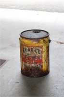 Vintage En-Arco Vintage 5 Gallon Oil Can